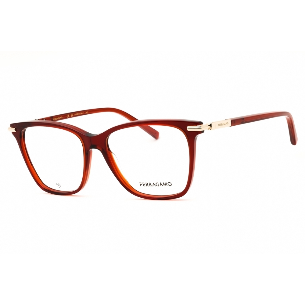 Salvatore Ferragamo SF3013 Eyeglasses 616 Pink acetate Rectangle